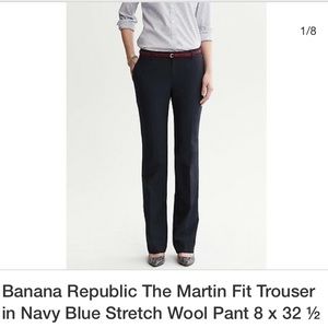 Banana Republic Navy Dress Slacks